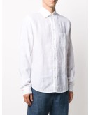 long sleeved patch-pocket shirt 