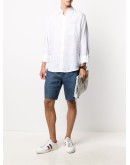 long sleeved patch-pocket shirt 