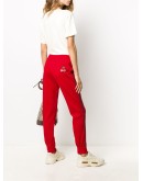 slim-fit drawstring track pants