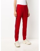 slim-fit drawstring track pants