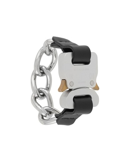 buckle detail chain bracelet
