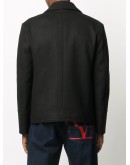 double breasted pea-coat