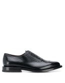 almond-toe Derby brogues