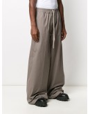 wide-leg drawstring trousers