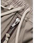 wide-leg drawstring trousers