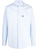 embroidered Oxford shirt
