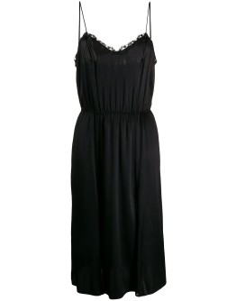 lace-detail night dress