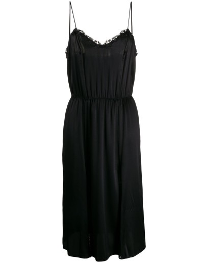 lace-detail night dress