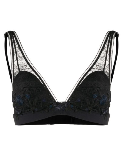 lace-detail bralette