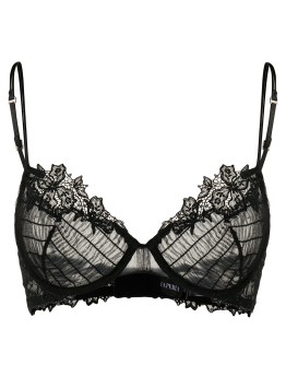 lace embroidered bra