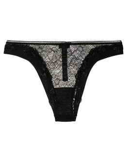 lace-detail thong