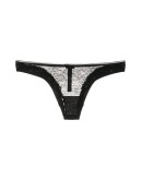 lace-detail thong