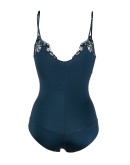 lace embroidered bodysuit