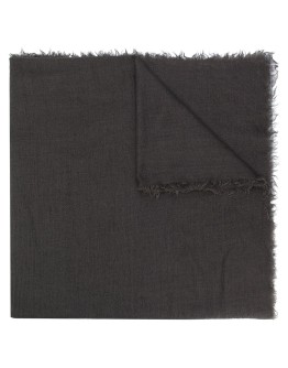 frayed-edge scarf