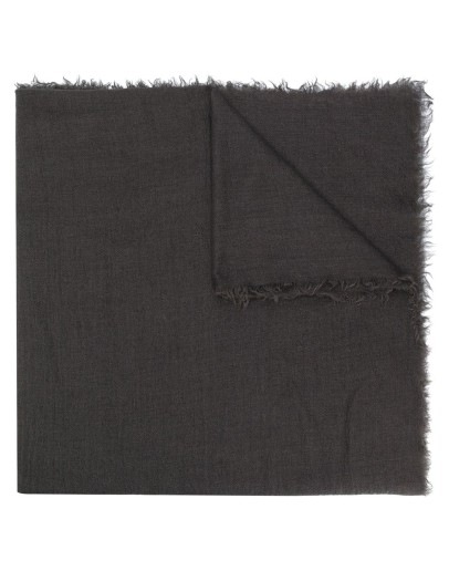frayed-edge scarf