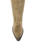 suede knee boots