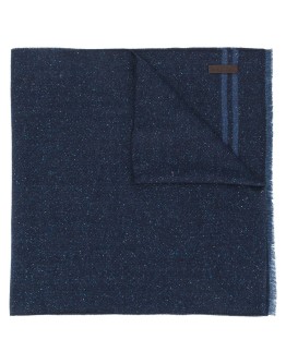 silk-wool blend scarf
