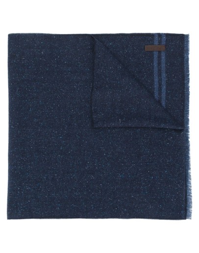 silk-wool blend scarf
