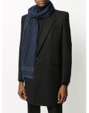 silk-wool blend scarf