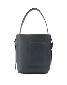 pocket-detail bucket bag