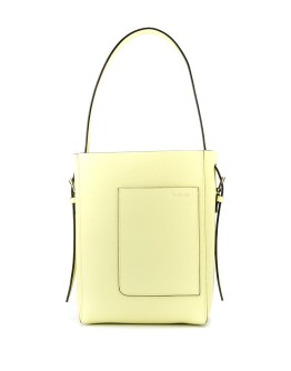 pocket-detail bucket bag