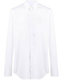 embroidered logo cotton shirt