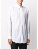 embroidered logo cotton shirt