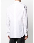 embroidered logo cotton shirt