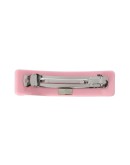 rhinestone logo hair clip