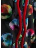 bubble print beach shorts