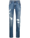 skinny-fit jeans 