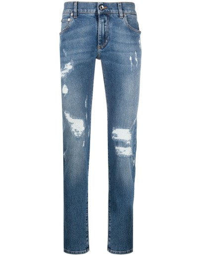  skinny-fit jeans 