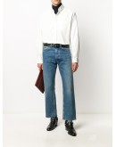 embroidered logo Oxford shirt