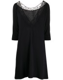 lace-embroidered shift night-dress