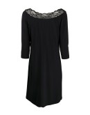 lace-embroidered shift night-dress