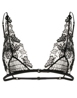 lace-embroidered bralette top