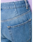 high-rise cropped jeans