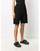 studded-pocket track shorts