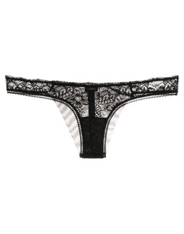lace-embroidered thong