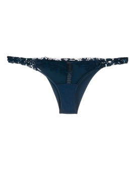 lace-embroidered thong