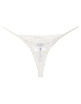 lace detail thong