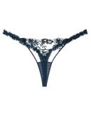 floral lace thong