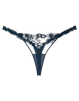 floral lace thong