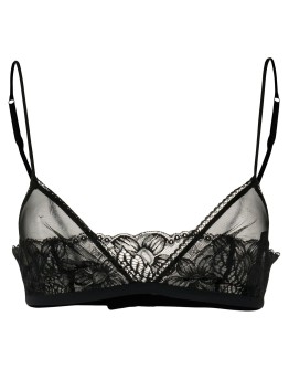 floral lace bra