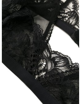 floral lace bra