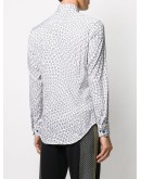 all-over logo print shirt
