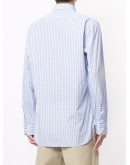 checked button-up shirt