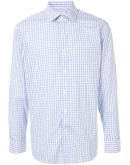 checked button-up shirt