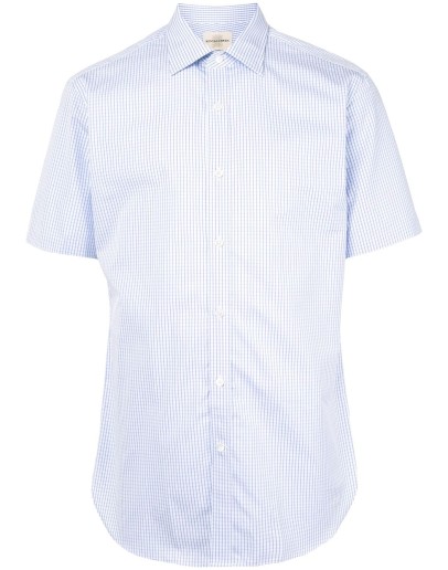 striped short sleeve shirt