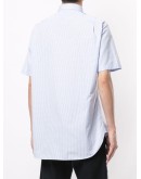 striped short sleeve shirt